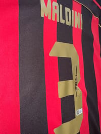 Paolo Maldini Signed 2006/07 AC Milan Jersey (BECKETT) thumb 10