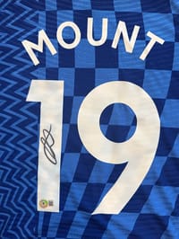Mason Mount Signed 2021/22 Chelsea FC Jersey (BECKETT) thumb 9