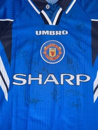 Manchester United Legends Signed 1996/97 Jersey (JSA) thumb 8