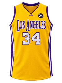 Shaquille O'Neal Signed Los Angeles Lakers CUSTOM Jersey (BECKETT) thumb 10