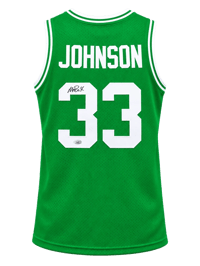 Magic Johnson Signed Celtics Jersey (Beckett) thumb 9