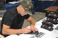Nate Diaz Signed UFC glove (BECKETT) thumb 3