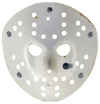Ari Lehman Signed "Friday the 13th" Yellow Mask (Beckett) thumb 3