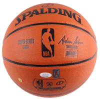 Dennis Rodman Signed Basketball IN A DISPLAY CASE (JSA) thumb 2