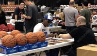Dennis Rodman Signed Basketball IN A DISPLAY CASE (JSA) thumb 3