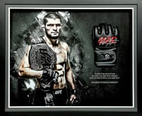 Khabib Nurmagomedov signed UFC glove (JSA) thumb 1