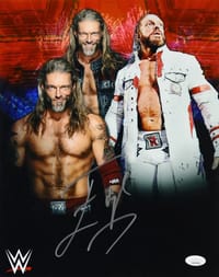 Edge Signed WWE framed Poster (JSA) thumb 2