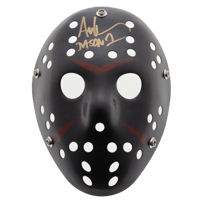 Ari Lehman Signed "Friday the 13th" Black Mask (Beckett) thumb 1