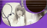 Taylor Swift Signed Acoustic Guitar (JSA) thumb 3
