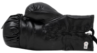 Floyd Mayweather Signed Black Boxing Glove (beckett) thumb 4