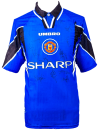 Manchester United Legends Signed 1996/97 Jersey (JSA) thumb 4