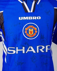 Manchester United Legends Signed 1996/97 Jersey (JSA) thumb 5