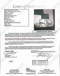 Larry Bird Signed Boston Celtics Jersey (JSA) thumb 8