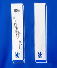 Didier Drogba Signed 2011/12 Chelsea FC Jersey (BECKETT) thumb 5