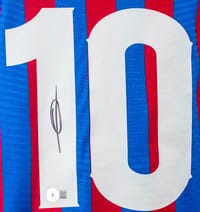 Ansu Fati Signed 2020/21 FC Barcelona Jersey (BECKETT) thumb 5