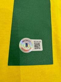 Pelé Signed 1970 Brazil Retro Jersey (BECKETT) thumb 8