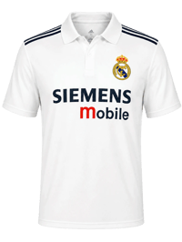 Luis Figo & Ronaldo Nazario Signed 2002/03 Real Madrid Jersey (BECKETT) thumb 6
