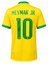 Neymar JR Signed 2022 Brazil Jersey (BECKETT) thumb 4