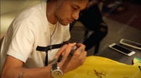 Neymar JR Signed 2022 Brazil Jersey (BECKETT) thumb 7