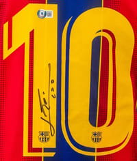 Lionel Messi Signed 2020/21 Barcelona Jersey (ICONS) thumb 5