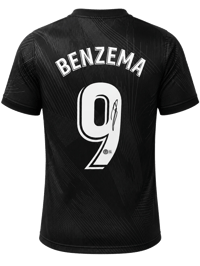 Karim Benzema Signed 2021/22 Real Madrid Jersey (BECKETT) thumb 4