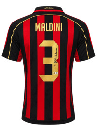 Paolo Maldini Signed 2006/07 AC Milan Jersey (BECKETT) thumb 4