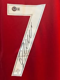 Cristiano Ronaldo Signed Euro 2016 portugal Jersey (BECKETT) thumb 5