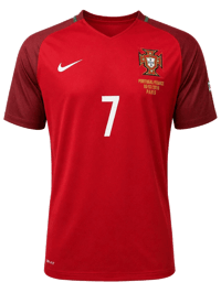 Cristiano Ronaldo Signed Euro 2016 portugal Jersey (BECKETT) thumb 6
