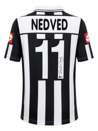 PAVEL NEDVED SIGNED 2002/03 JUVENTUS JERSEY (BECKETT) thumb 4
