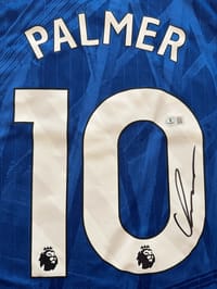 COLE PALMER SIGNED 2024/25 CHELSEA JERSEY (BECKETT) thumb 6