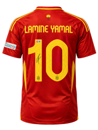 LAMINE YAMAL SIGNED 2025 SPAIN JERSEY thumb 4
