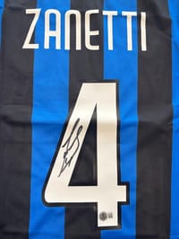 JAVIER ZANETTI SIGNED 2009/10 INTER JERSEY (beckett) thumb 6