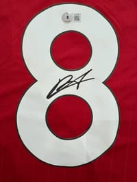 BRUNO FERNANDES SIGNED 2022/23 MANCHESTER UNITED JERSEY (BECKETT) thumb 7