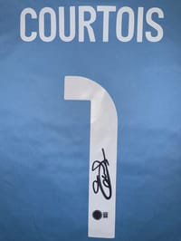 THIBAUT COURTOIS SIGNED 2024/25 REAL MADRID JERSEY (BECKETT) thumb 6