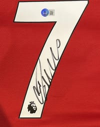 Cristiano Ronaldo Signed 2021/22 Manchester United Jersey (BECKETT) thumb 6