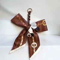 Silk Bow Key & Bag Charm thumb 1