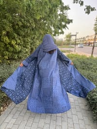 Abaya w Chiffon Tarha K3 thumb 2