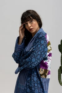 Abaya w Chiffon Tarha B5 thumb 4