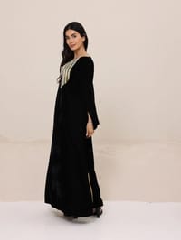 Black Velvet Kaftan B4 thumb 4