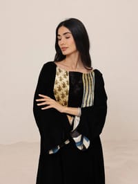 Black Velvet Kaftan B4 thumb 3