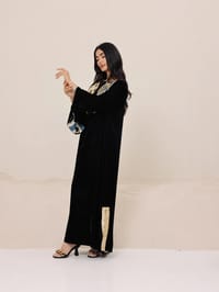 Black Velvet Kaftan B4 thumb 7