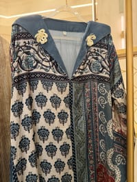 Micro Velvet Kaftan thumb 4