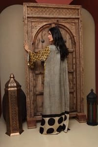 Silky Velvet Hand-block Kaftan A thumb 6