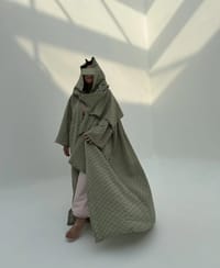 Light Hoodie Abaya H10 thumb 6