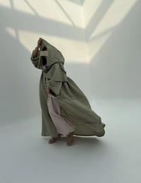 Light Hoodie Abaya H10 thumb 8