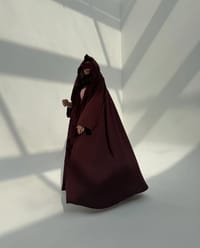 Light Hoodie Abaya H1 thumb 4