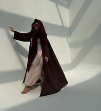 Light Hoodie Abaya H1 thumb 6