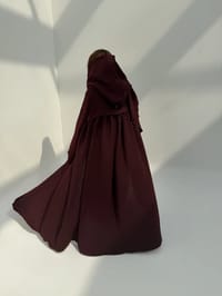 Light Hoodie Abaya H1 thumb 9