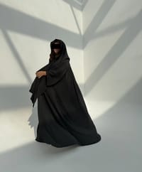 Light Hoodie Abaya H3 thumb 4