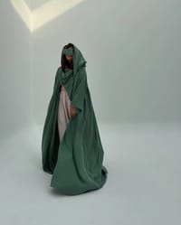 Light Hoodie Abaya H12 thumb 1